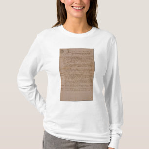 Heiratsurkunde von Wolfgang, von Mozart und von T-Shirt