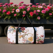 Heirloom Chintz Floral Print Duffle Bag