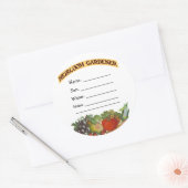 Heirloom Gardener Custom Seed Packers Stickers (Umschlag)