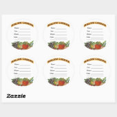 Heirloom Gardener Custom Seed Packers Stickers (Blatt)
