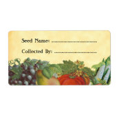 Heirloom Gardener Custom Seed Saver Labels (Vorne)
