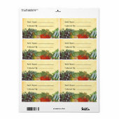 Heirloom Gardener Custom Seed Saver Labels (Vorne)
