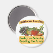 Heirloom Gardens Grünes Sprichwort Magnet (Vorderseite/Rückseite)