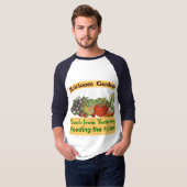 Heirloom Gardens Grünes Sprichwort T-Shirt (Vorne ganz)
