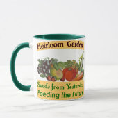 Heirloom Gardens Grünes Sprichwort Tasse (Links)