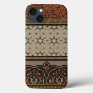 Heirloom-Gewebe mit dekorativen Mustern iPhone 13 Hülle