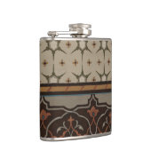 Heirloom-Gewebe mit dekorativen Mustern Flachmann (Rechts)