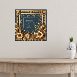 - Heirloom Grace Bible Verse Anpassbarer Download Poster