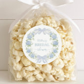 Heirloom Hydrangea Bridal Shower Stickers