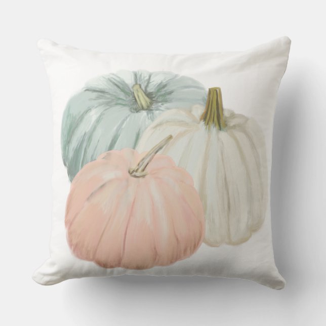 Heirloom Pumpkins Fall Kissen (Vorderseite)