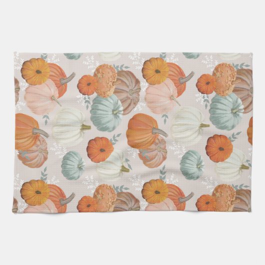 Heirloom Pumpkins Geschirrtuch (Horizontal)