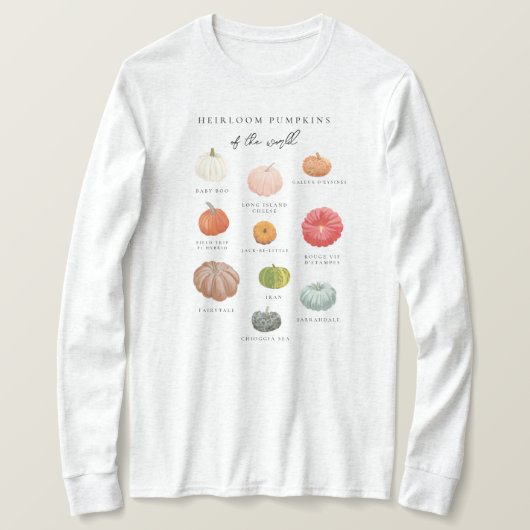 Heirloom Pumpkins T-Shirt (Design vorne)