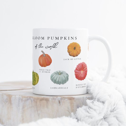 Heirloom Pumpkins Zweifarbige Tasse
