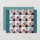 Heirloom Quilt Postkarte (Vorne/Hinten)