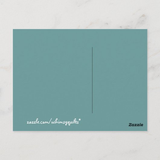 Heirloom Quilt Postkarte (Rückseite)