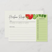 Heirloom Recipe (Vorne/Hinten)