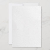 Heirloom Rococo Botanical Frame Bridal Shower Einladung (Rückseite)