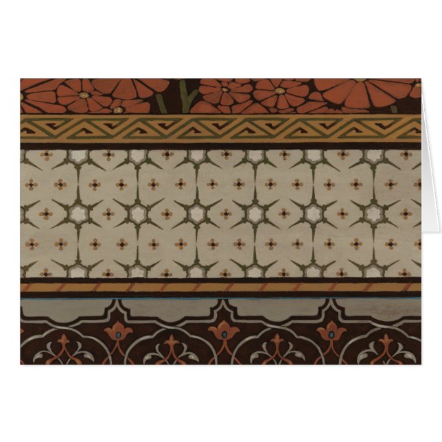 Heirloom Textil mit dekorativen Mustern (Vorderseite (Horizontal))
