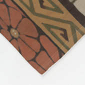 Heirloom Textil mit dekorativen Mustern Fleecedecke (Ecke)