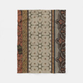 Heirloom Textil mit dekorativen Mustern Fleecedecke (Vorderseite)