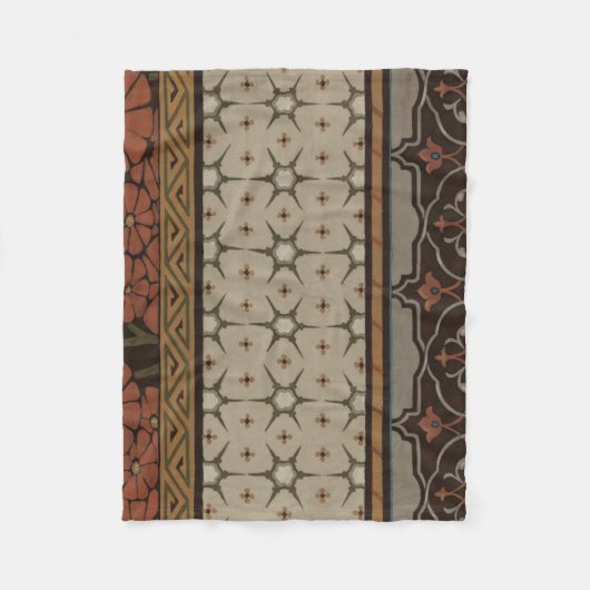 Heirloom Textil mit dekorativen Mustern Fleecedecke (Vorderseite)