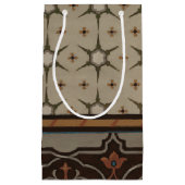 Heirloom Textil mit dekorativen Mustern Kleine Geschenktüte (Vorderseite)