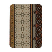 Heirloom Textil mit dekorativen Mustern Magnet (Vertikal)