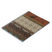 Heirloom Textil mit dekorativen Mustern Notizblock (Linke Seite)