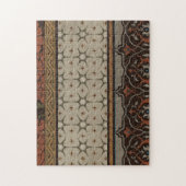 Heirloom Textil mit dekorativen Mustern Puzzle (Vertikal)