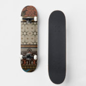 Heirloom Textil mit dekorativen Mustern Skateboard (Vorderseite)