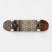 Heirloom Textil mit dekorativen Mustern Skateboard (Horizontal)