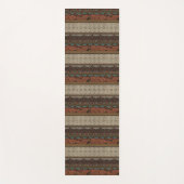 Heirloom Textil mit dekorativen Mustern Yogamatte (Vorderseite)