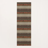 Heirloom Textil mit dekorativen Mustern Yogamatte (Rückseite)