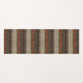 Heirloom Textil mit dekorativen Mustern Yogamatte (Vorderseite (Horizontal))