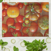 Heirloom-Tomate-Geschirrtuch Küchentuch (Gefaltet)