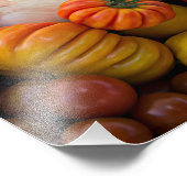 Heirloom Tomaten Fotodruck (Ecke)