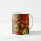 Heirloom-Tomaten Kaffeetasse (VorderseiteRechts)