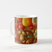 Heirloom-Tomaten Kaffeetasse (Vorderseite Links)