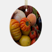 Heirloom Tomaten Keramik Ornament (Rechts)