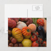 Heirloom Tomaten Postkarte (Vorne/Hinten)