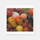 Heirloom Tomaten Serviette (Vorderseite)