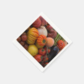 Heirloom Tomaten Serviette (Ecke)