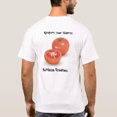 Heirloom-Tomaten T-Shirt (Rückseite)