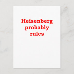 HEISENBERG.png Postkarte