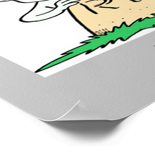 Heisenberg-Unsicherheitsstörscherz Poster (Ecke)