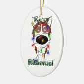 Heiser - Weihnachtslichter Keramikornament (Links)
