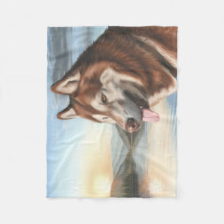 Heisere Fleece-Decke Fleecedecke