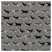 Heisere Gewebe-Husky-Gewebe-Hundegewebe Stoff (Nahaufnahme)