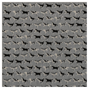 Heisere Gewebe-Husky-Gewebe-Hundegewebe Stoff