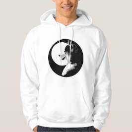 Heisere Hoodie-Wolf-Kunst-mit Kapuze Hoodie